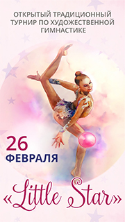 Открытый традиционный турнир по художественной гимнастике «Little Star», 26 февраля 2022, Москва