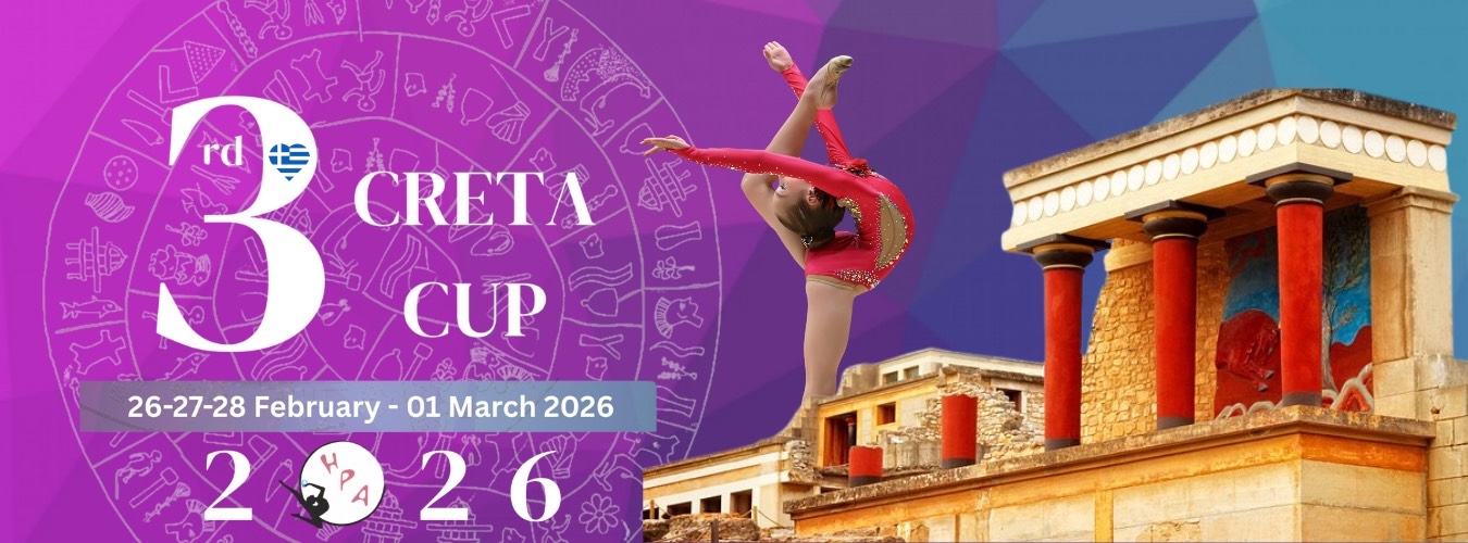 3rd International RG Tournament «IRA CRETA CUP 2026», 26.02-01.03.2026, Heraklion, Crete, Greece