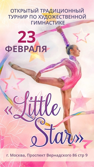 Открытый традиционный турнир по художественной гимнастике «Little Star», 23 февраля 2025, Москва